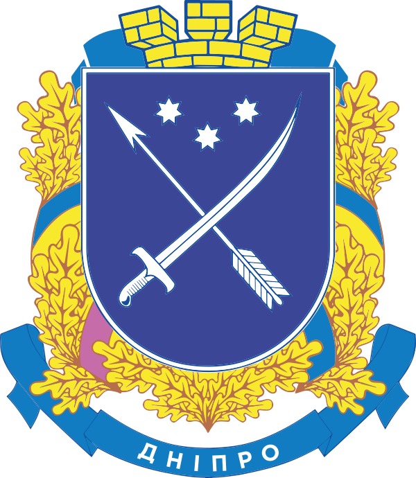 brasão de Dnipro