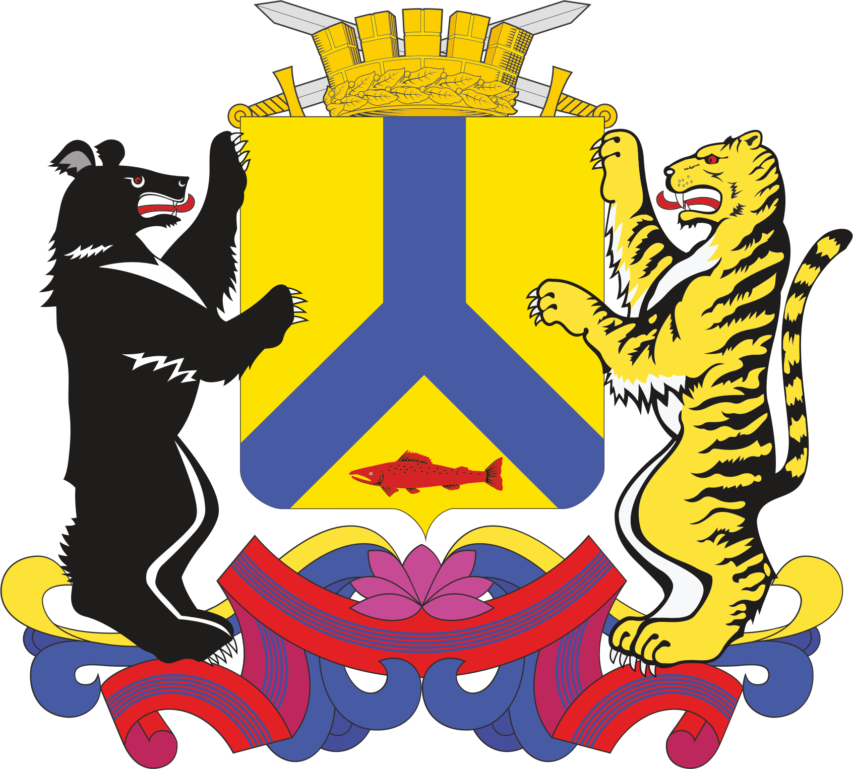 brasão de Khabarovsk