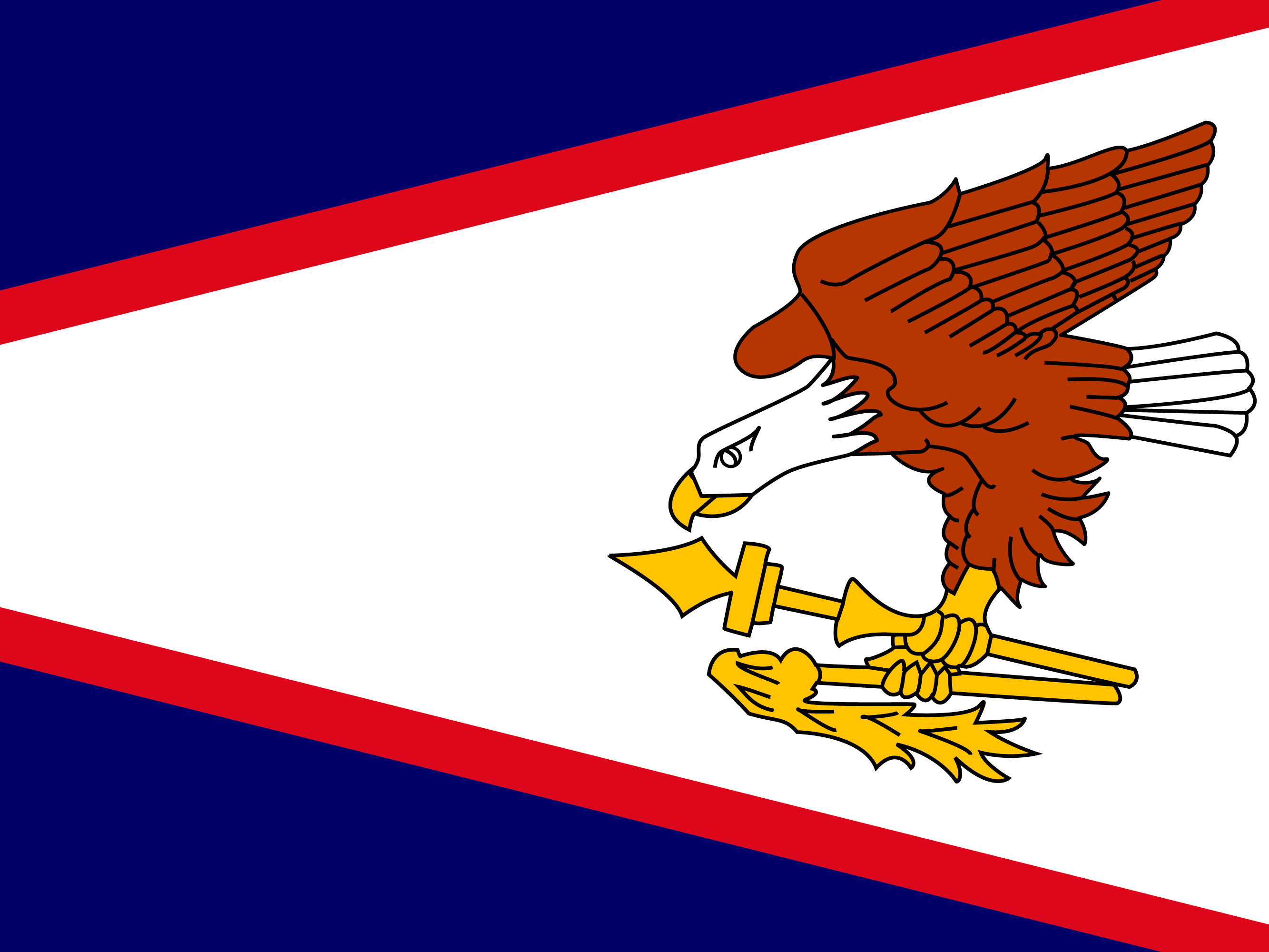 Bandeira de Samoa Americana