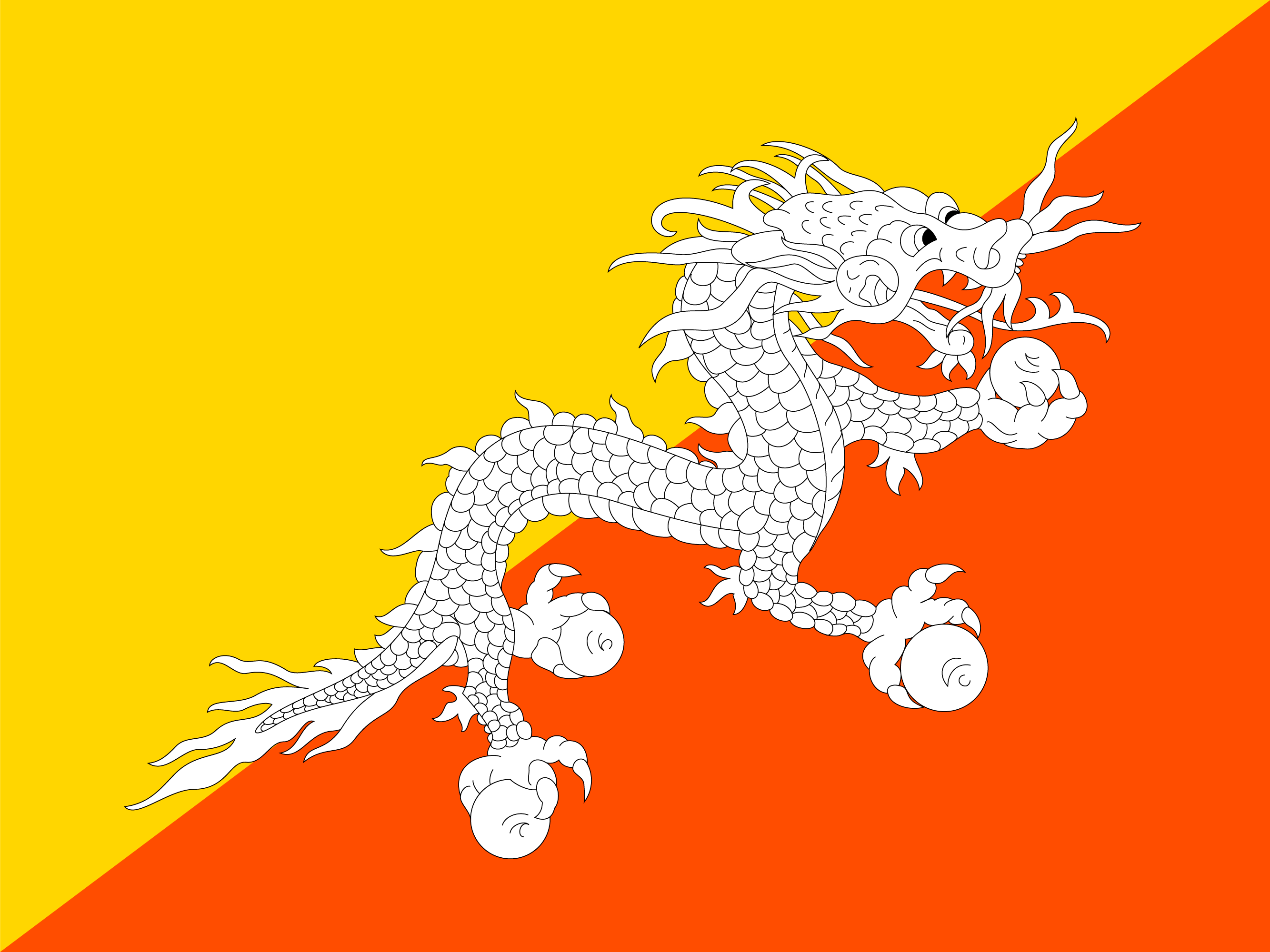 Bandeira de Butão