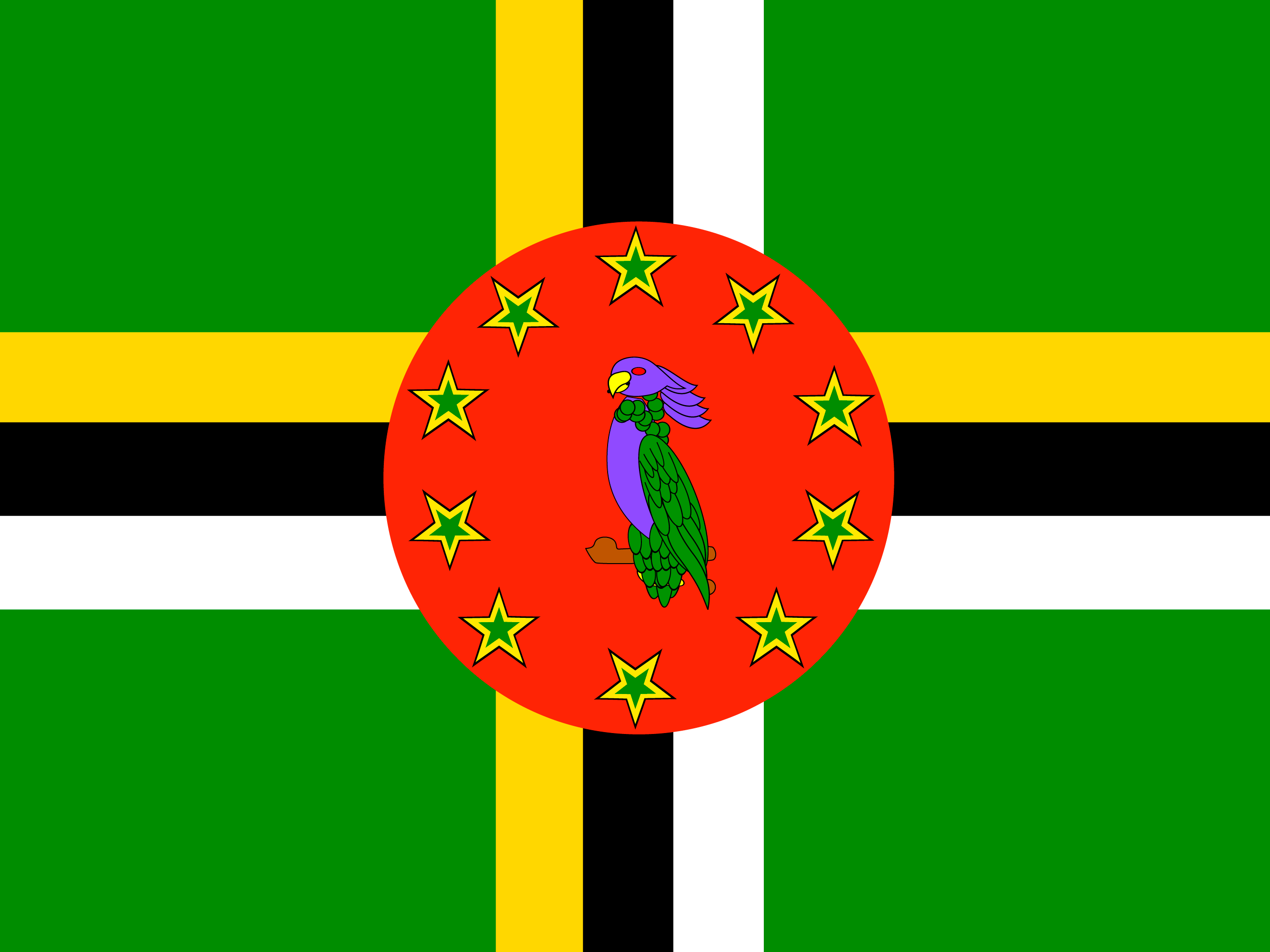Bandeira de Dominica