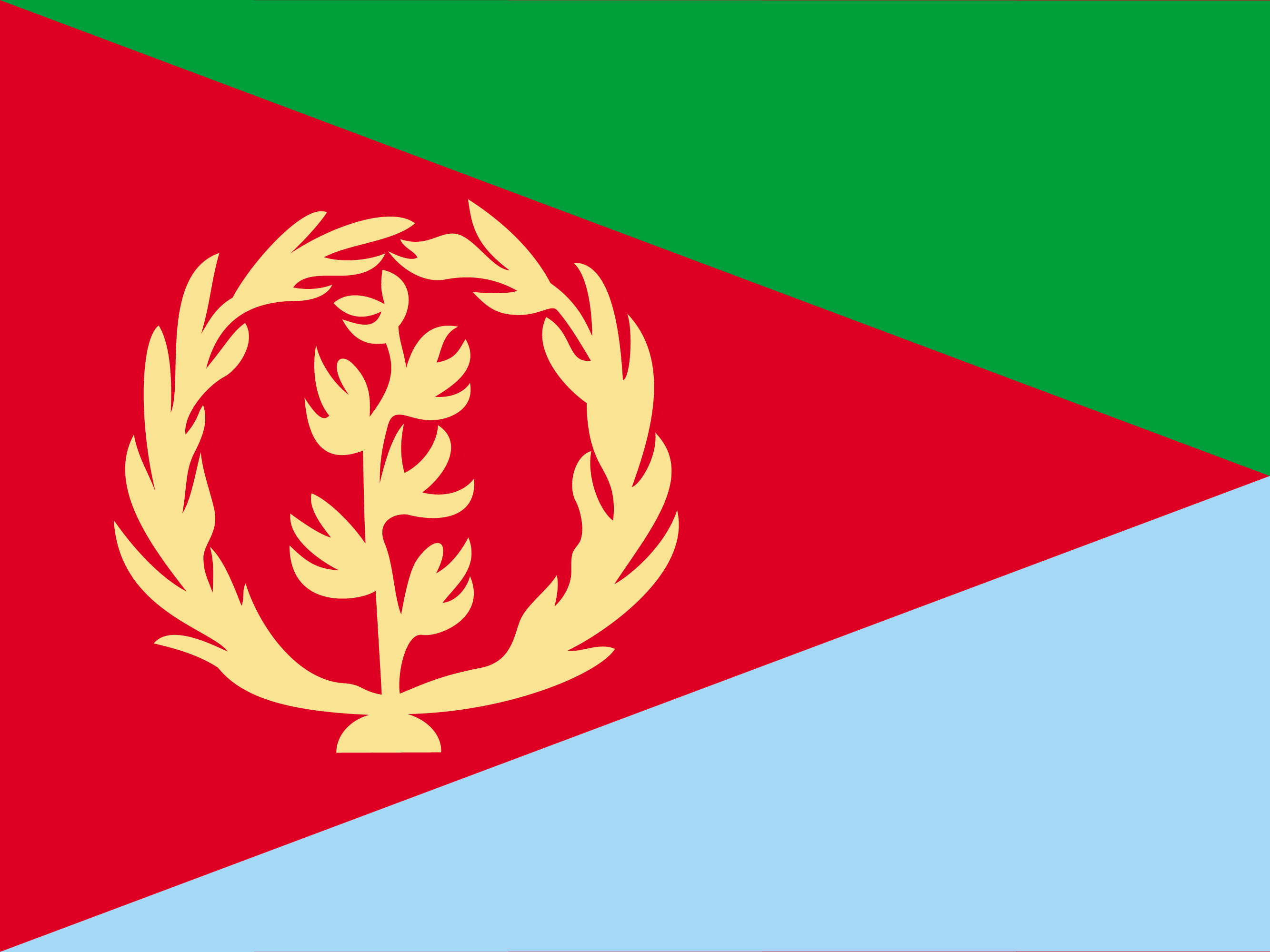 Bandeira de Eritreia