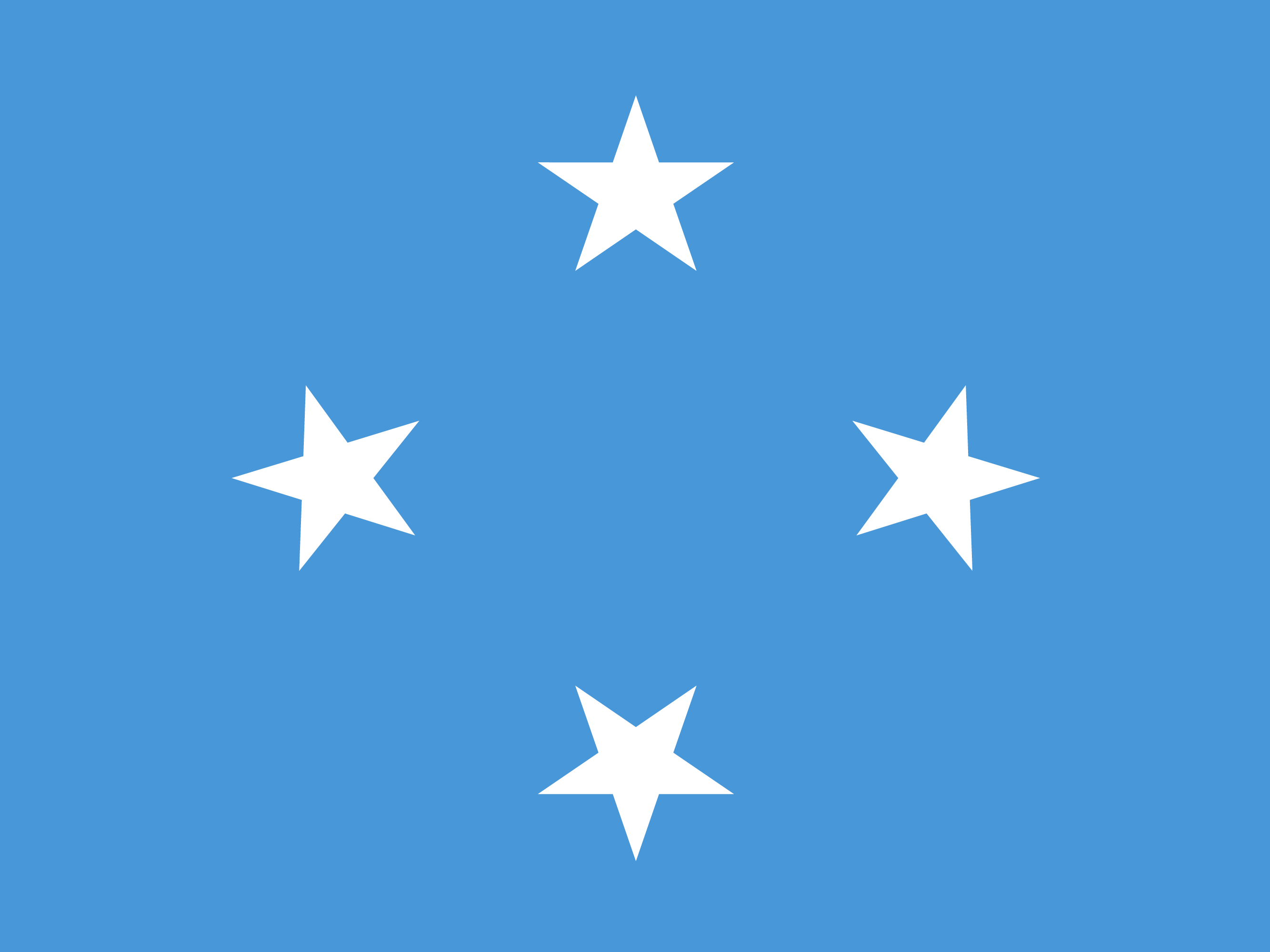 Bandeira de Estados Federados da Micronésia