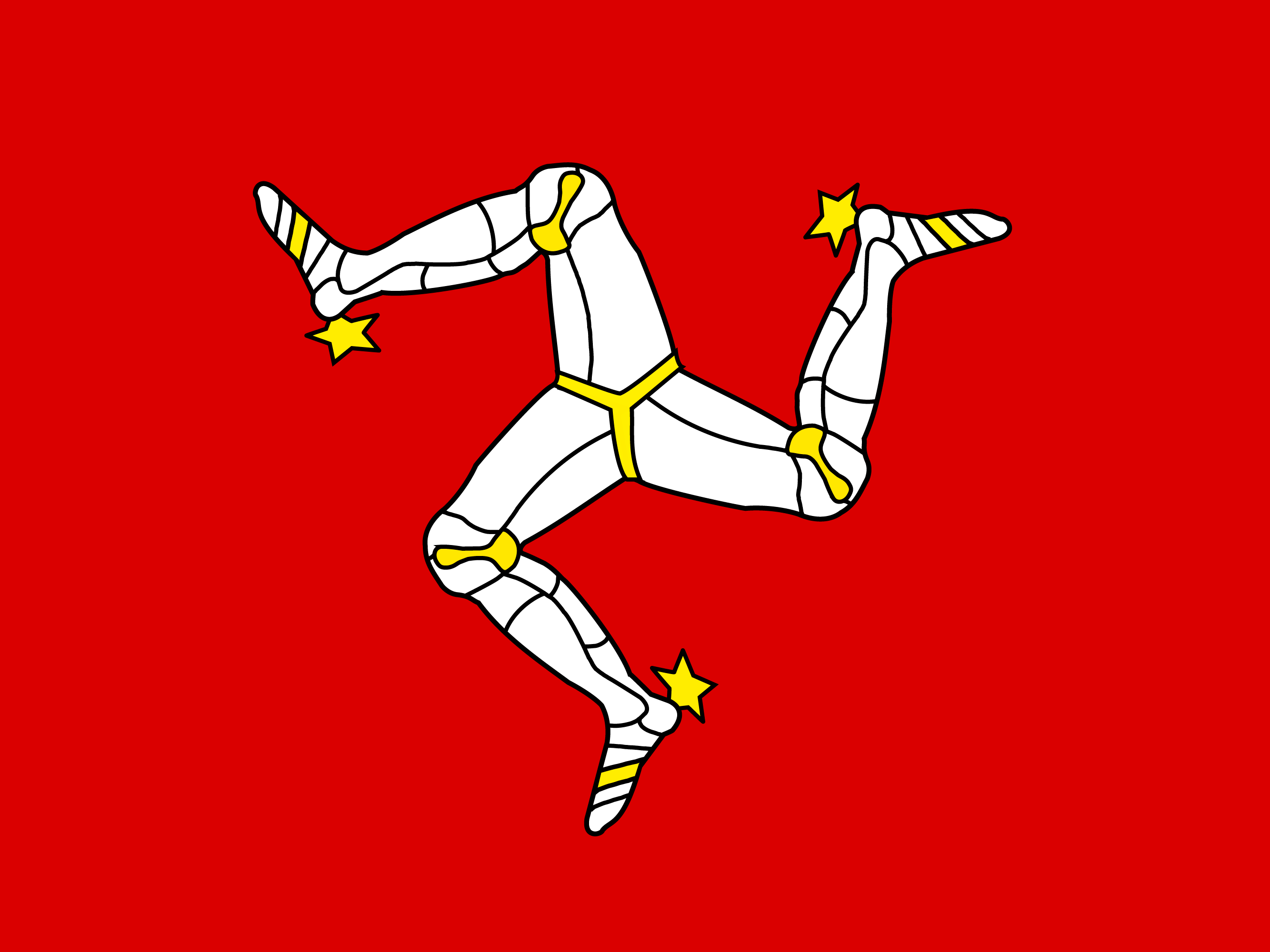 Bandeira de Ilha de Man