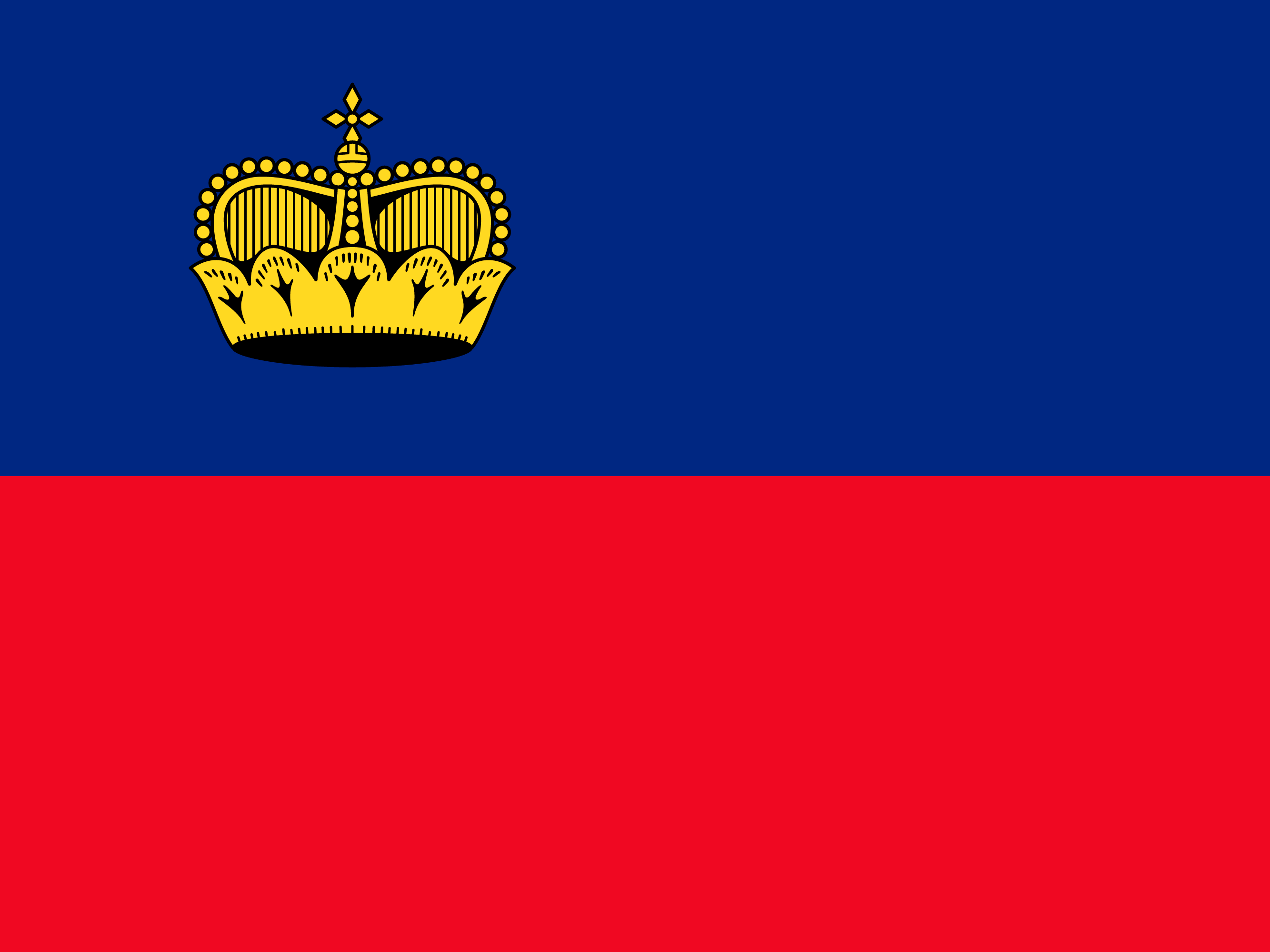 Bandeira de Liechtenstein