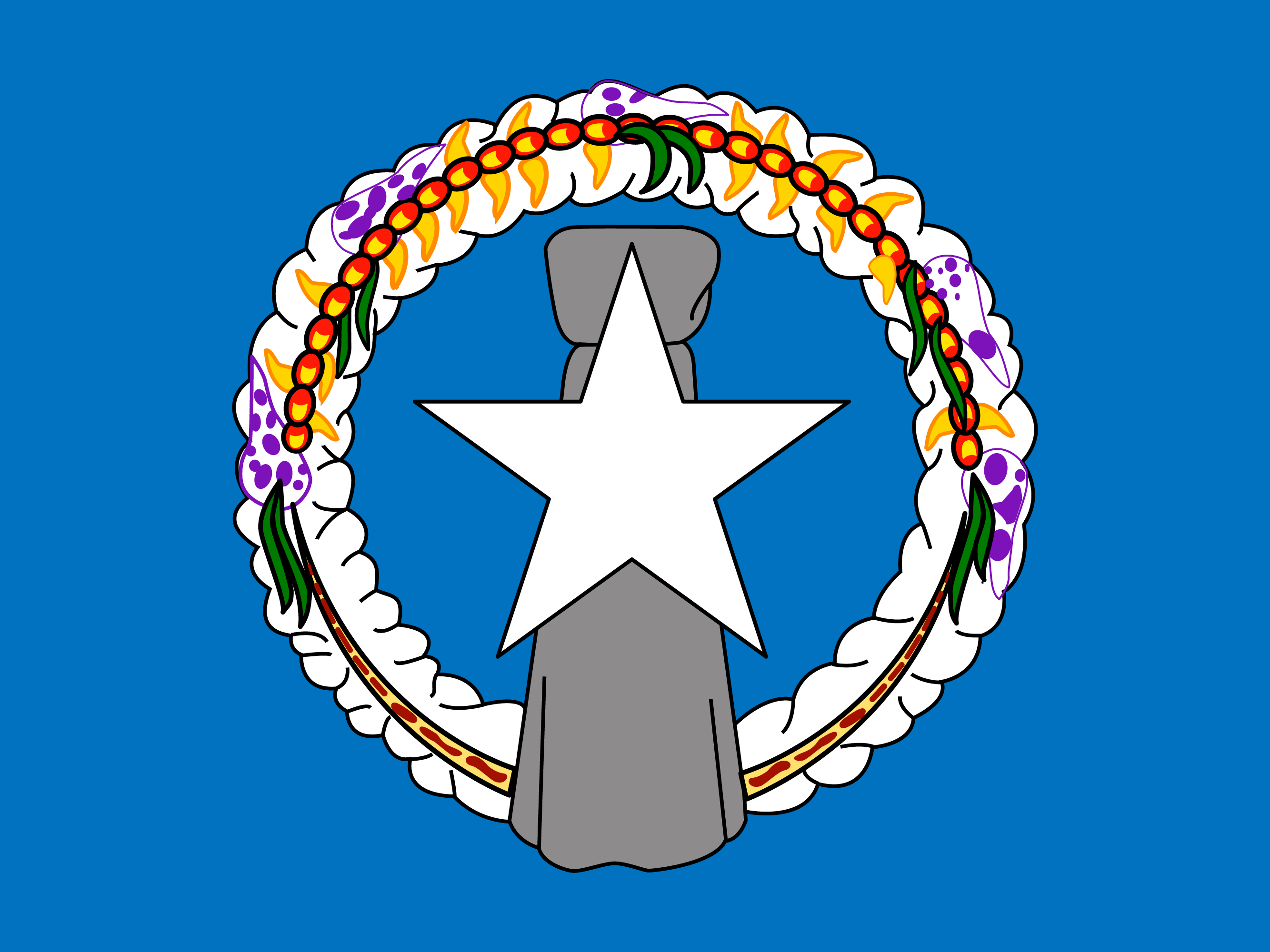 Bandeira de Ilhas Marianas do Norte