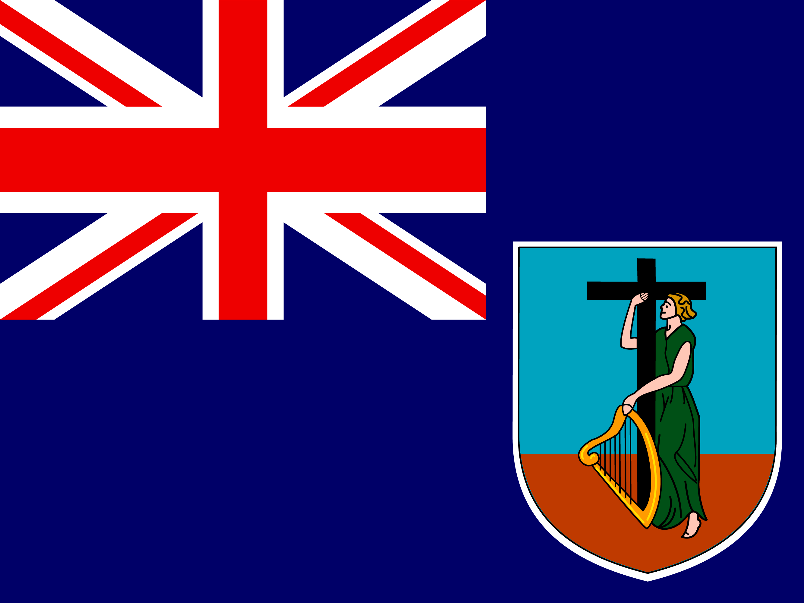 Bandeira de Montserrat