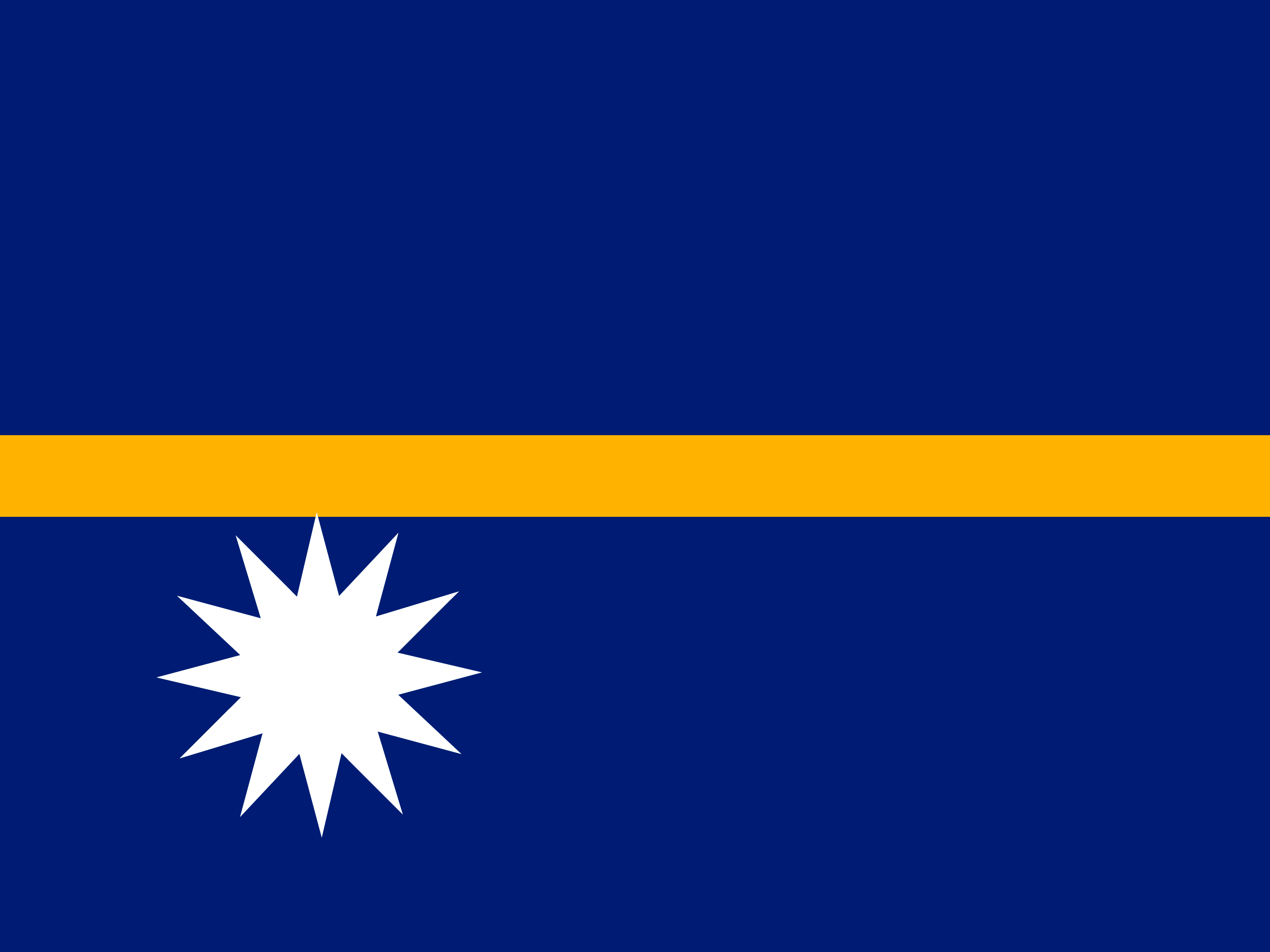 Bandeira de Nauru