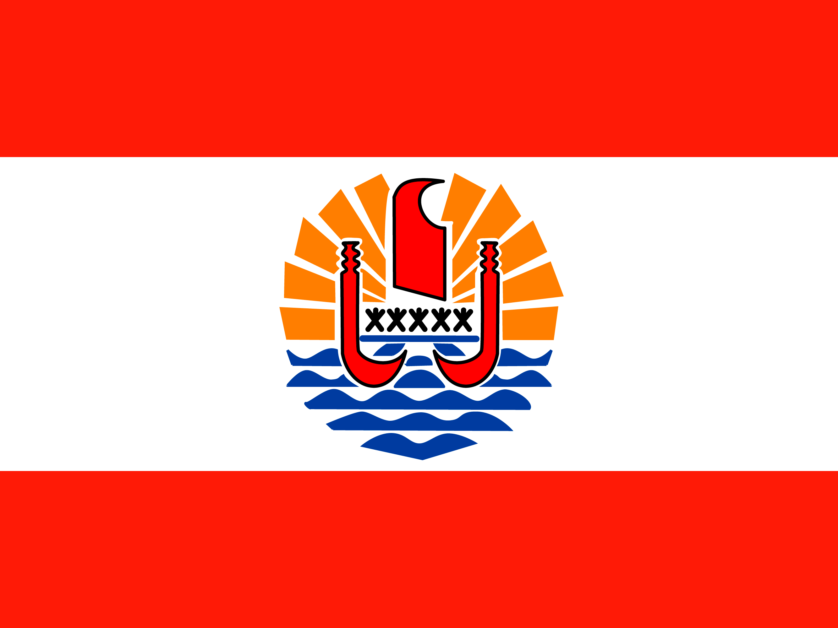 Bandeira de Polinésia Francesa
