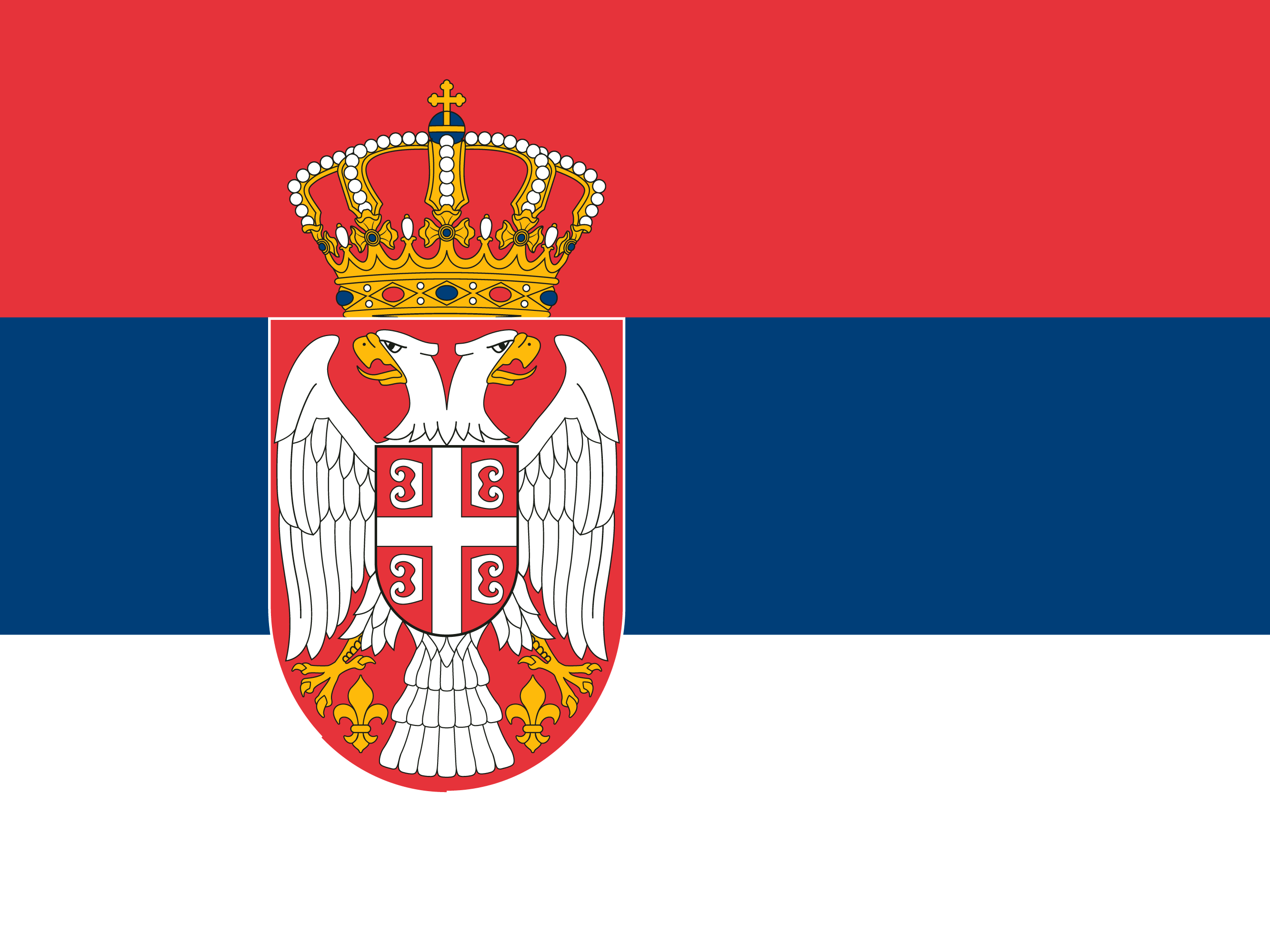 Bandeira de Sérvia