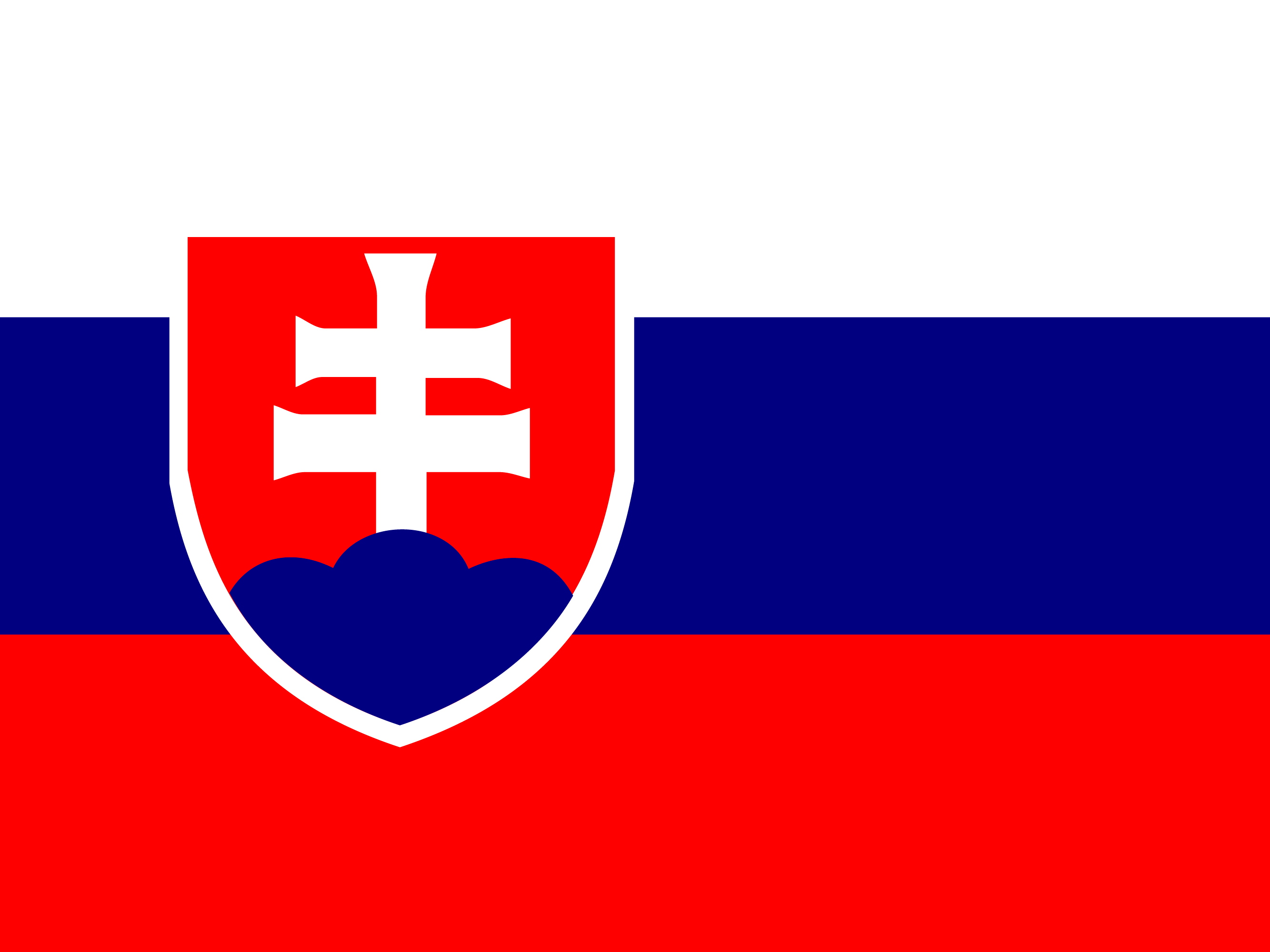 Bandeira de Eslováquia
