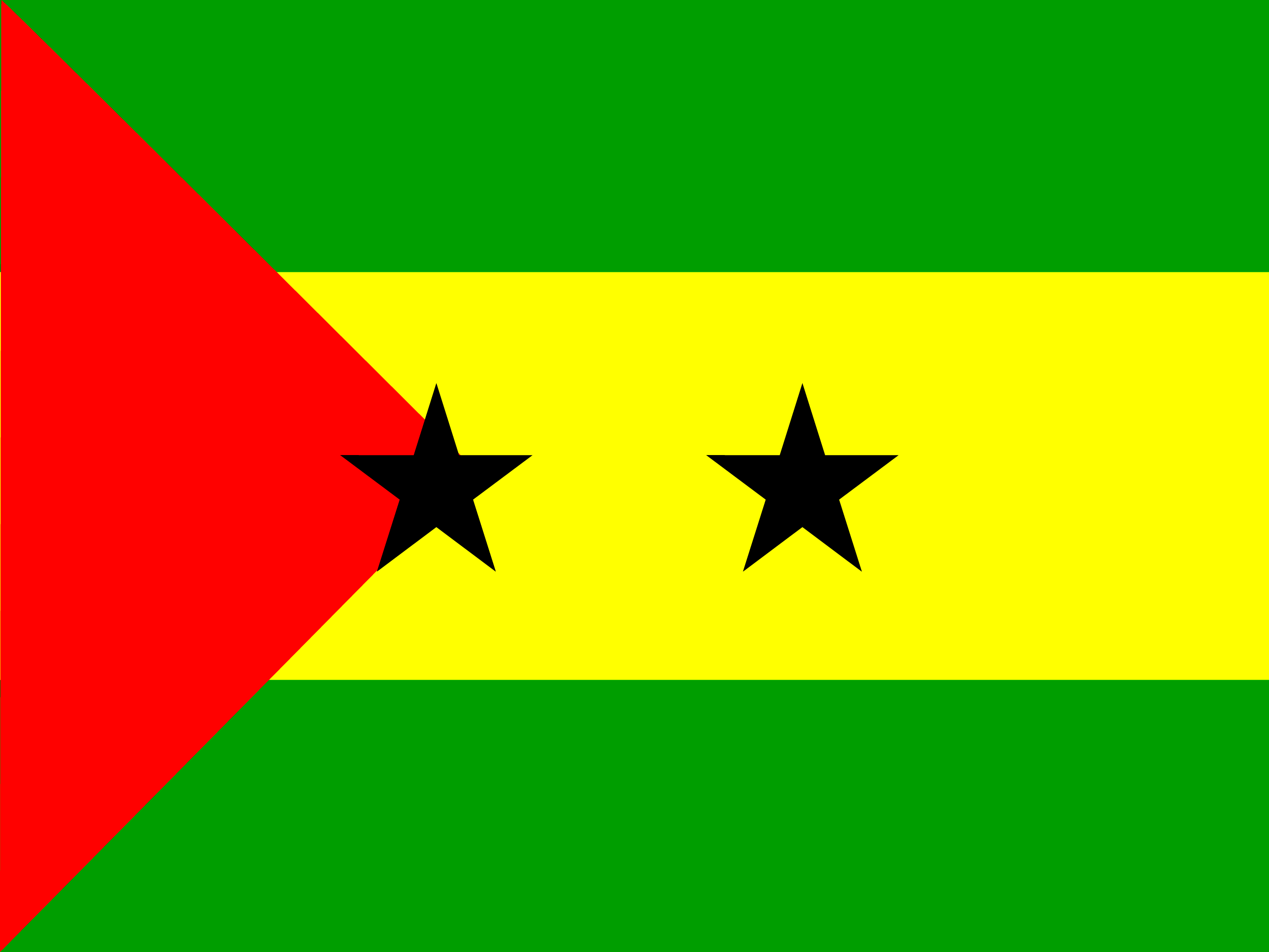 Bandeira de São Tomé e Príncipe