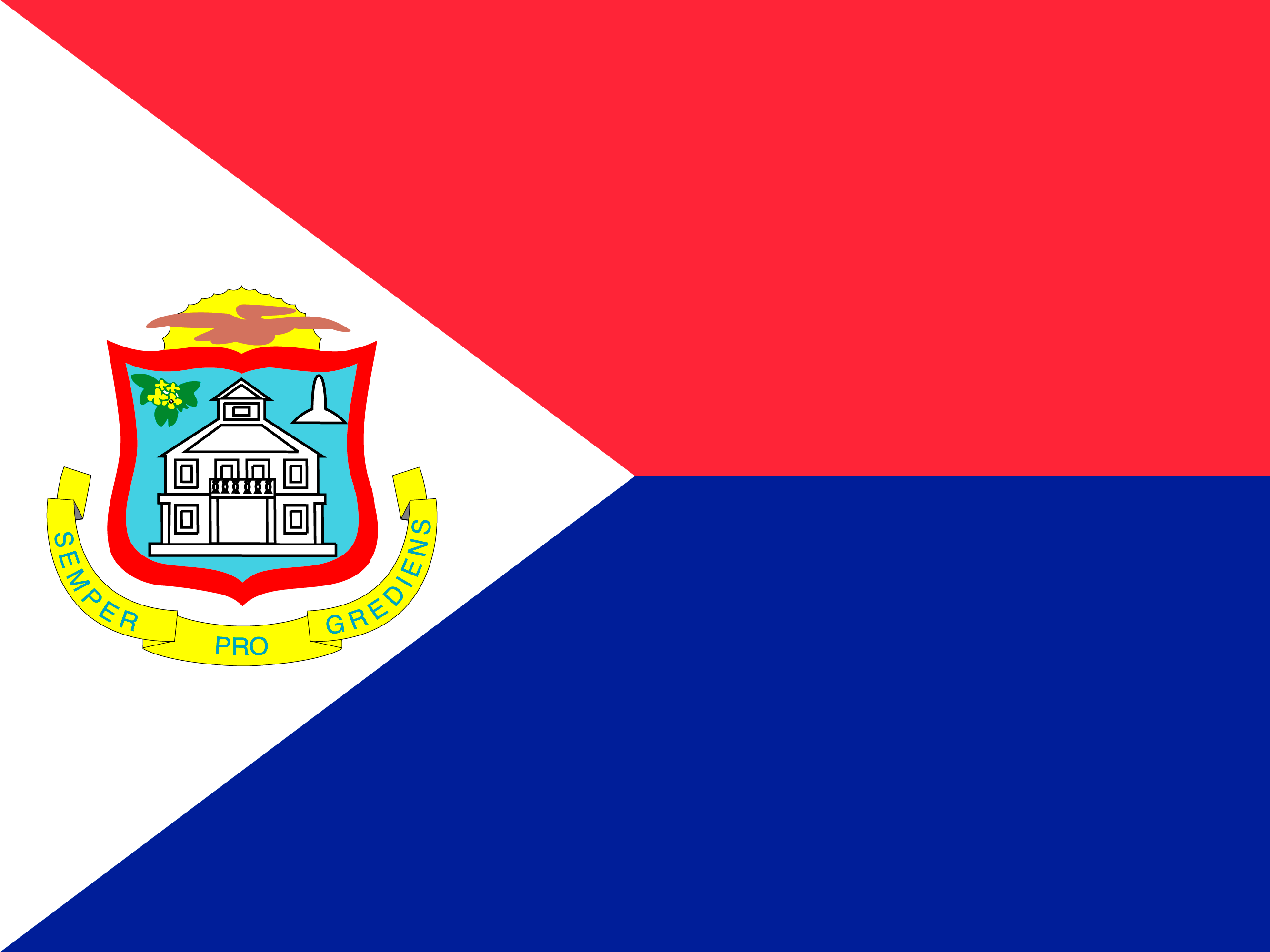 Bandeira de Sint Maarten