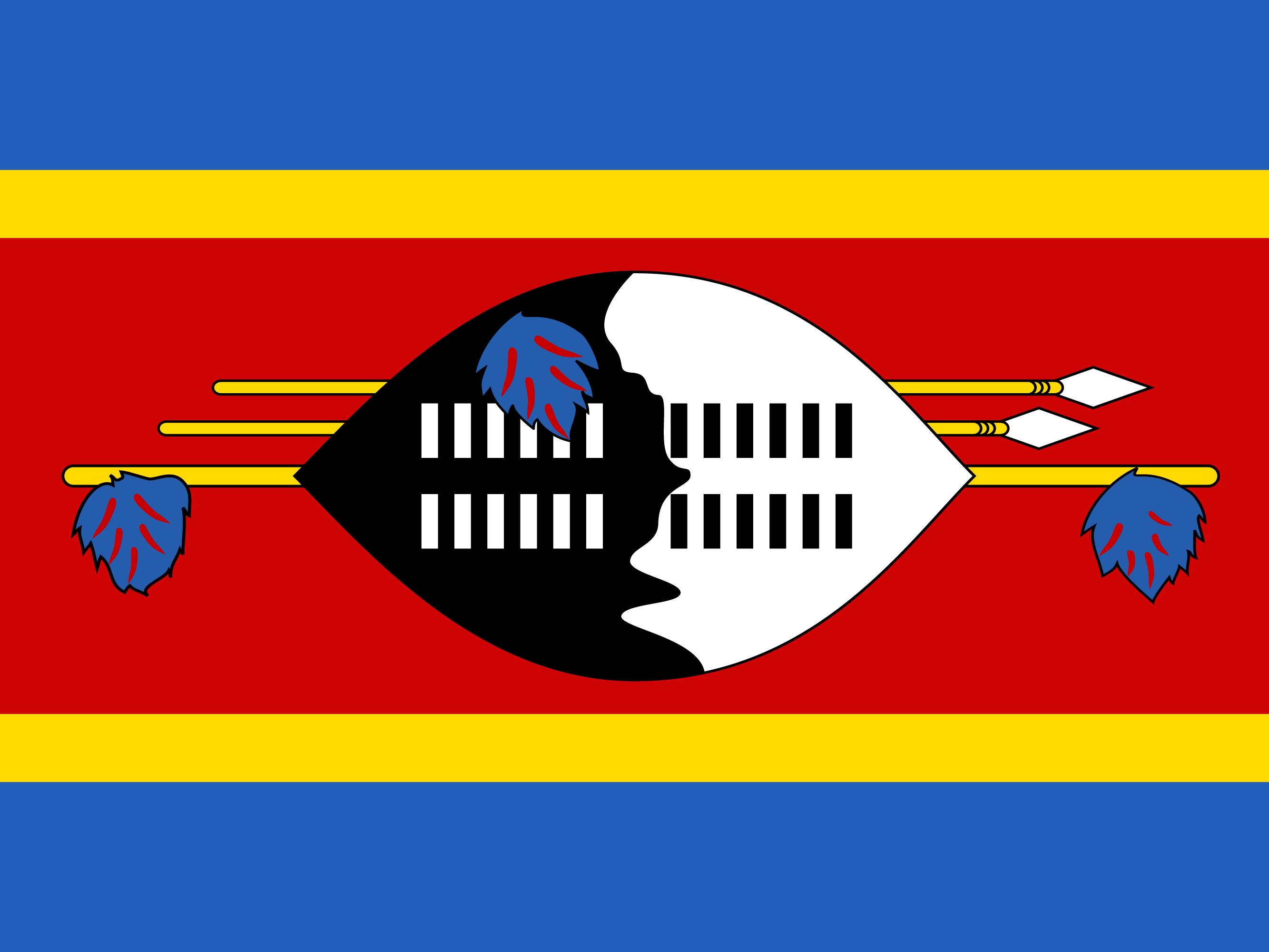 Bandeira de Essuatíni