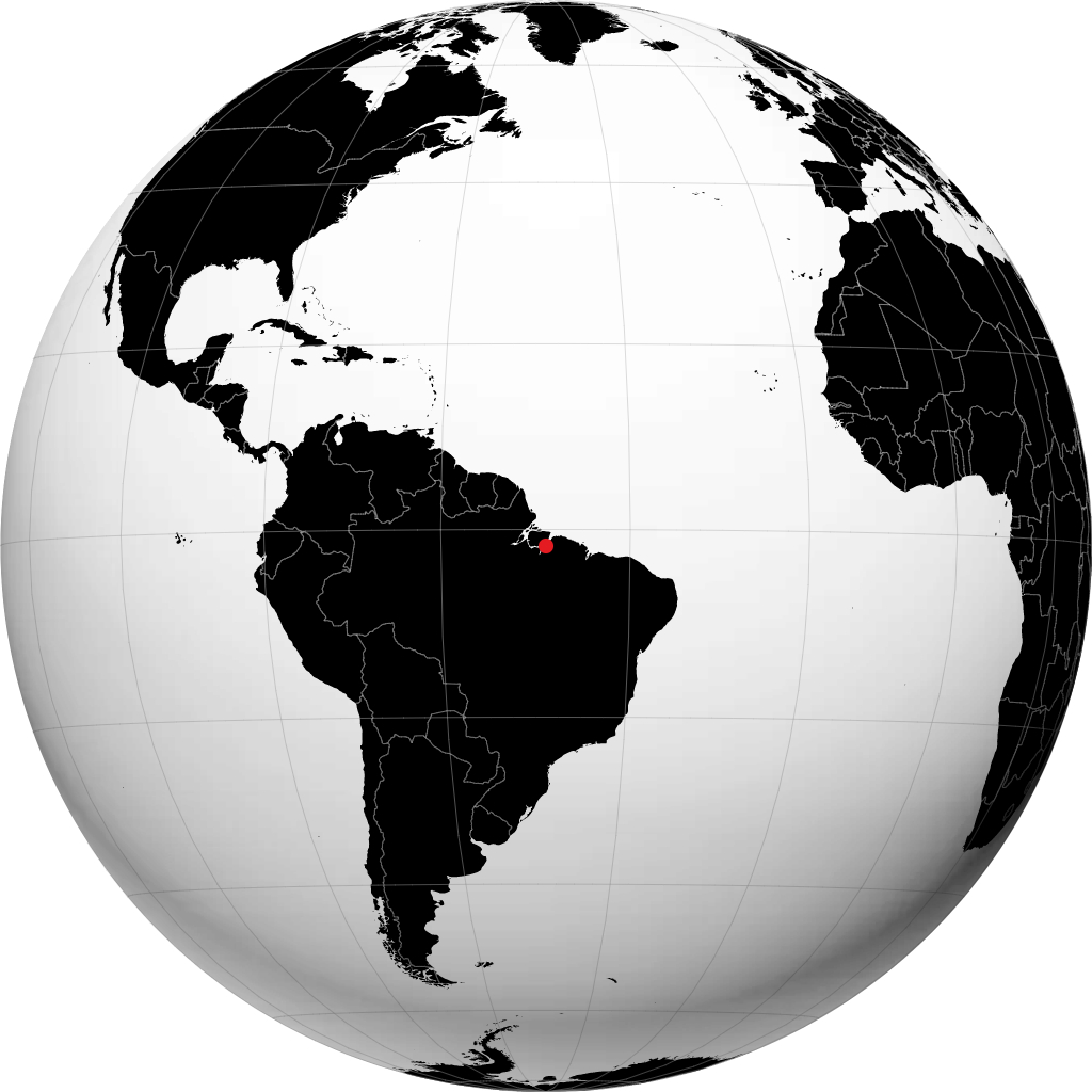 Abaetetuba no globo