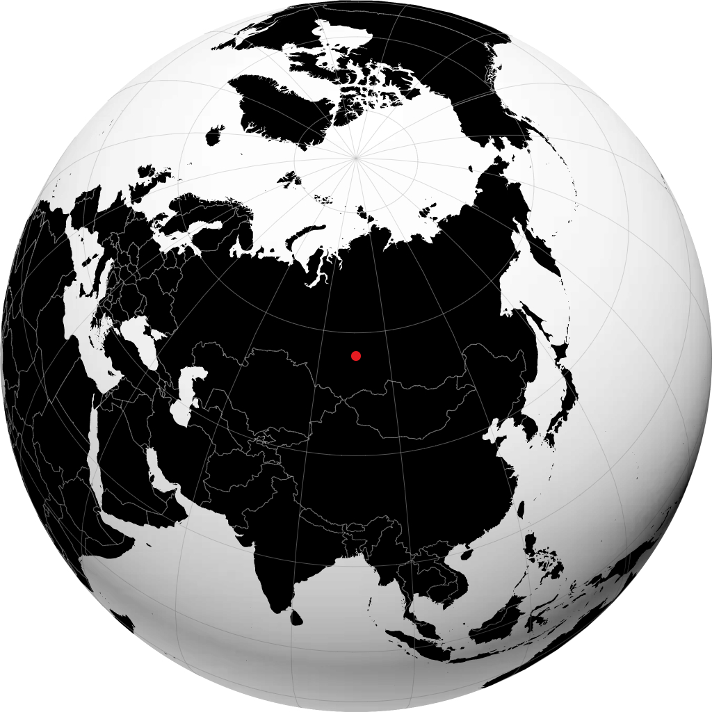 Achinsk no globo
