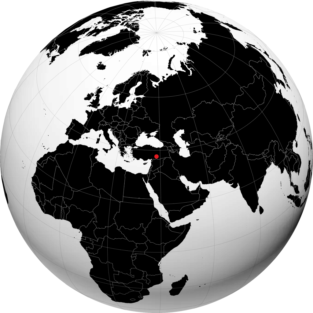 Adıyaman no globo