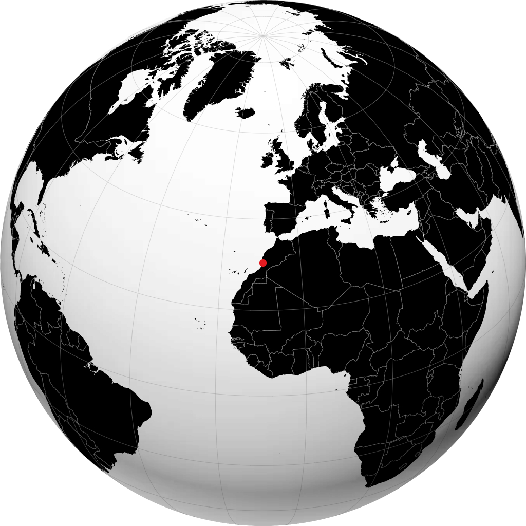 Agadir no globo