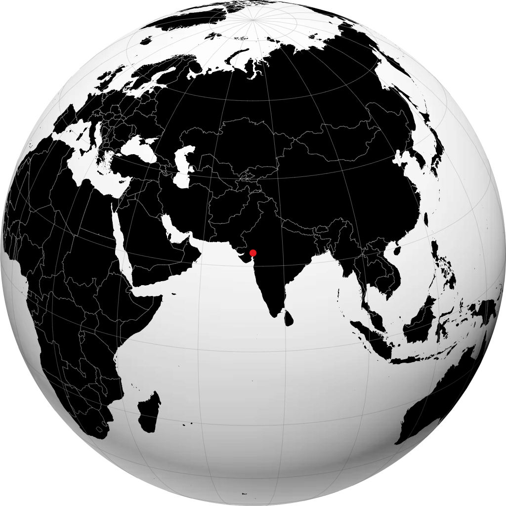 Ahmedabad no globo