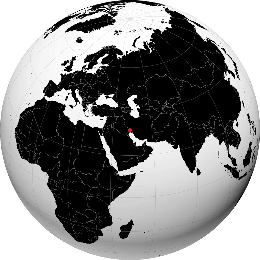 Ahvaz no globo