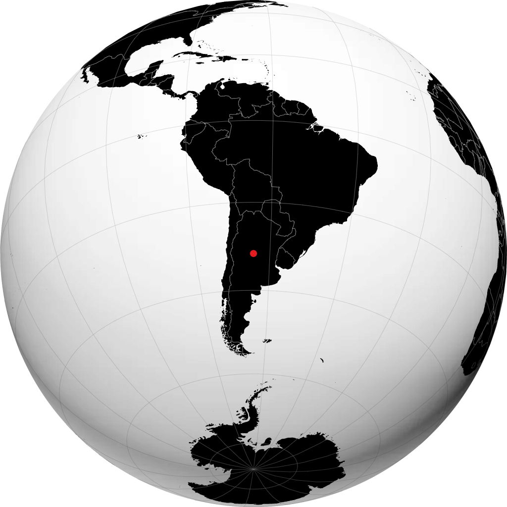 Alta Gracia no globo