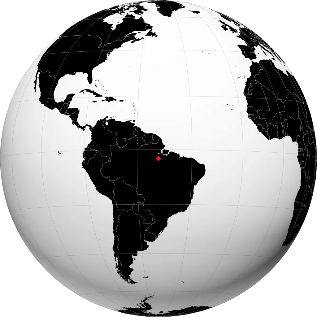 Altamira no globo