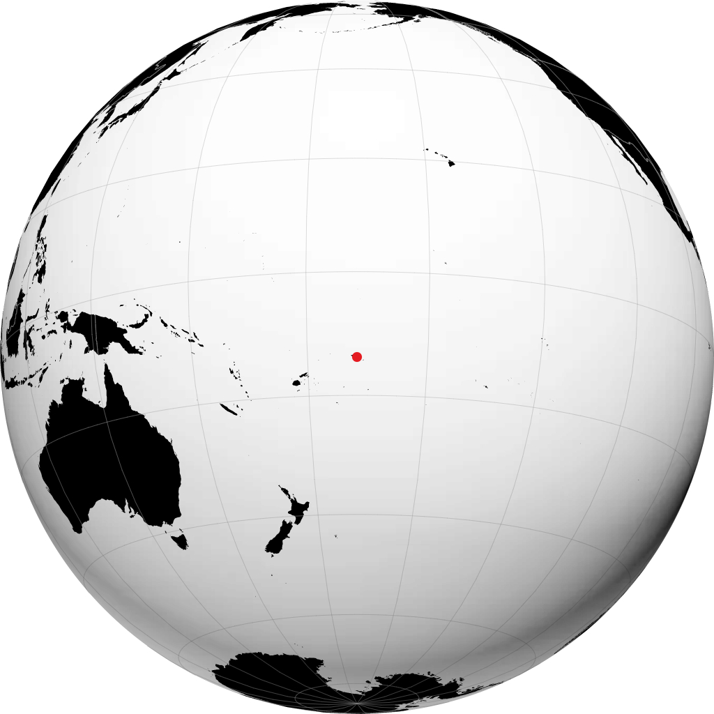 Apia no globo