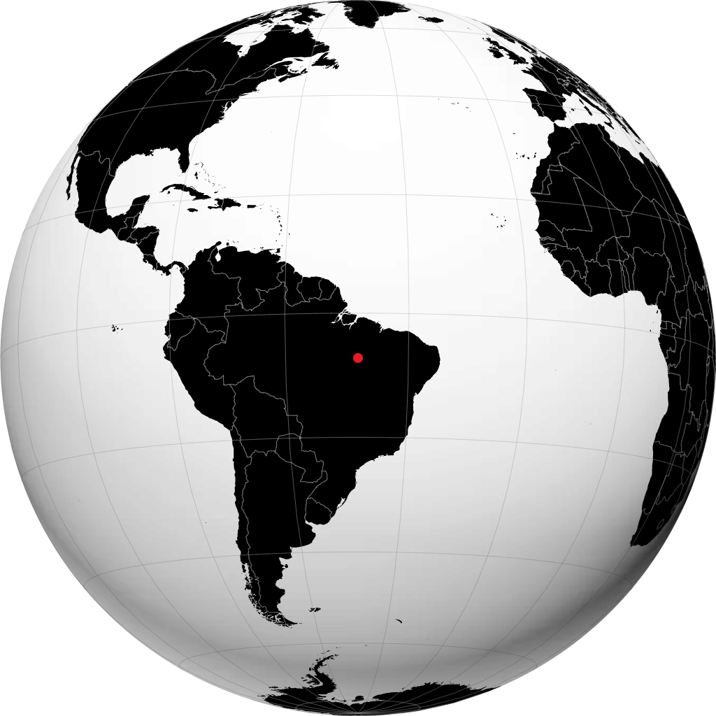 Araguaína no globo