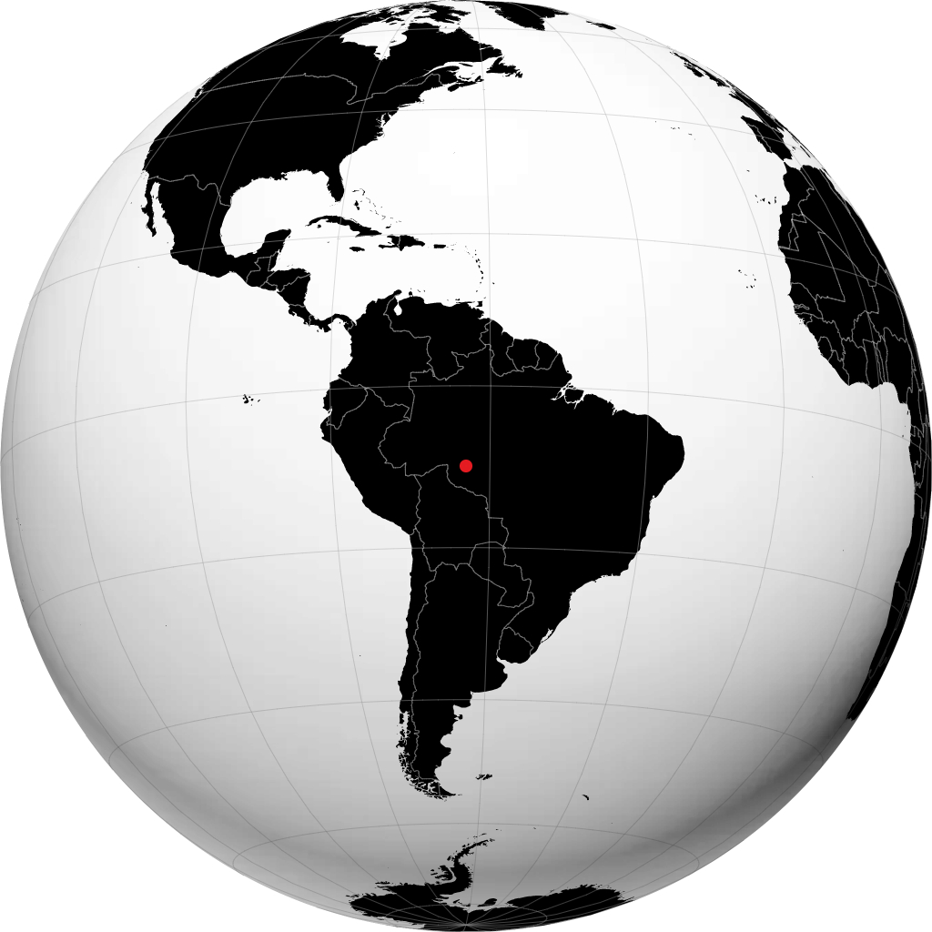 Ariquemes no globo