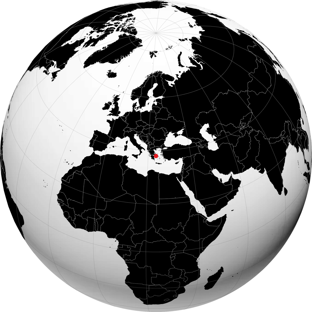 Atenas no globo