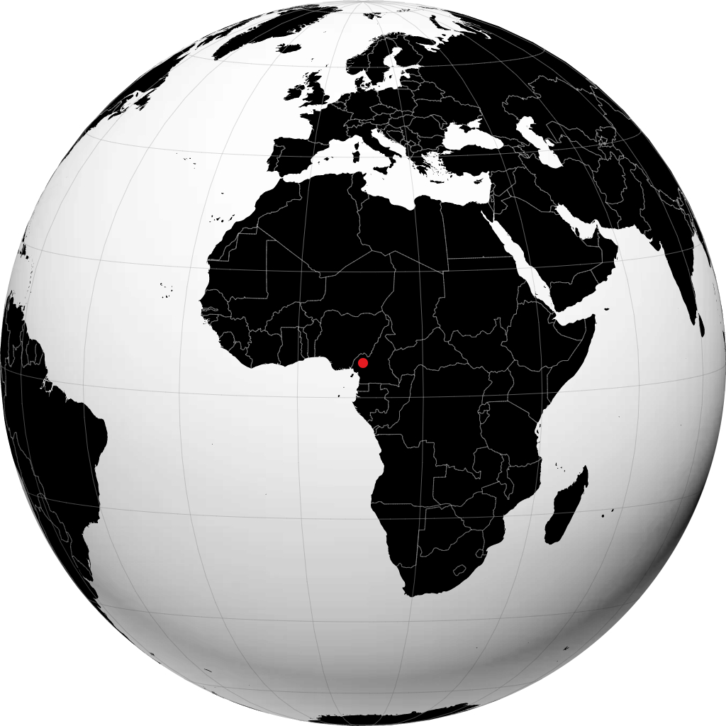 Bafoussam no globo