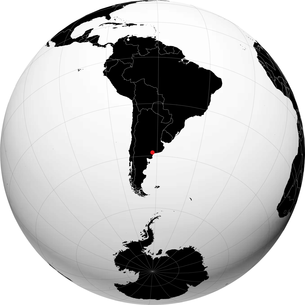 Bahía Blanca no globo