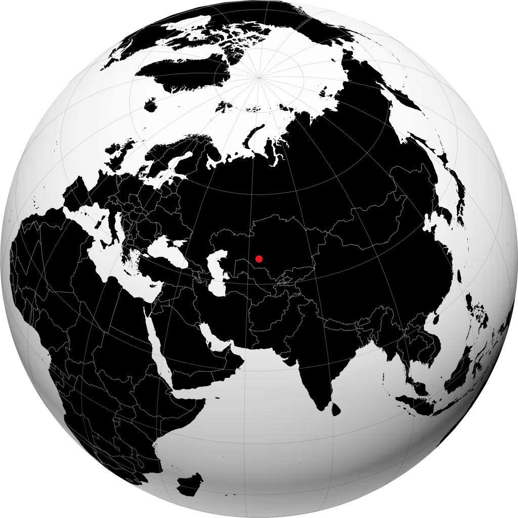 Baikonur no globo