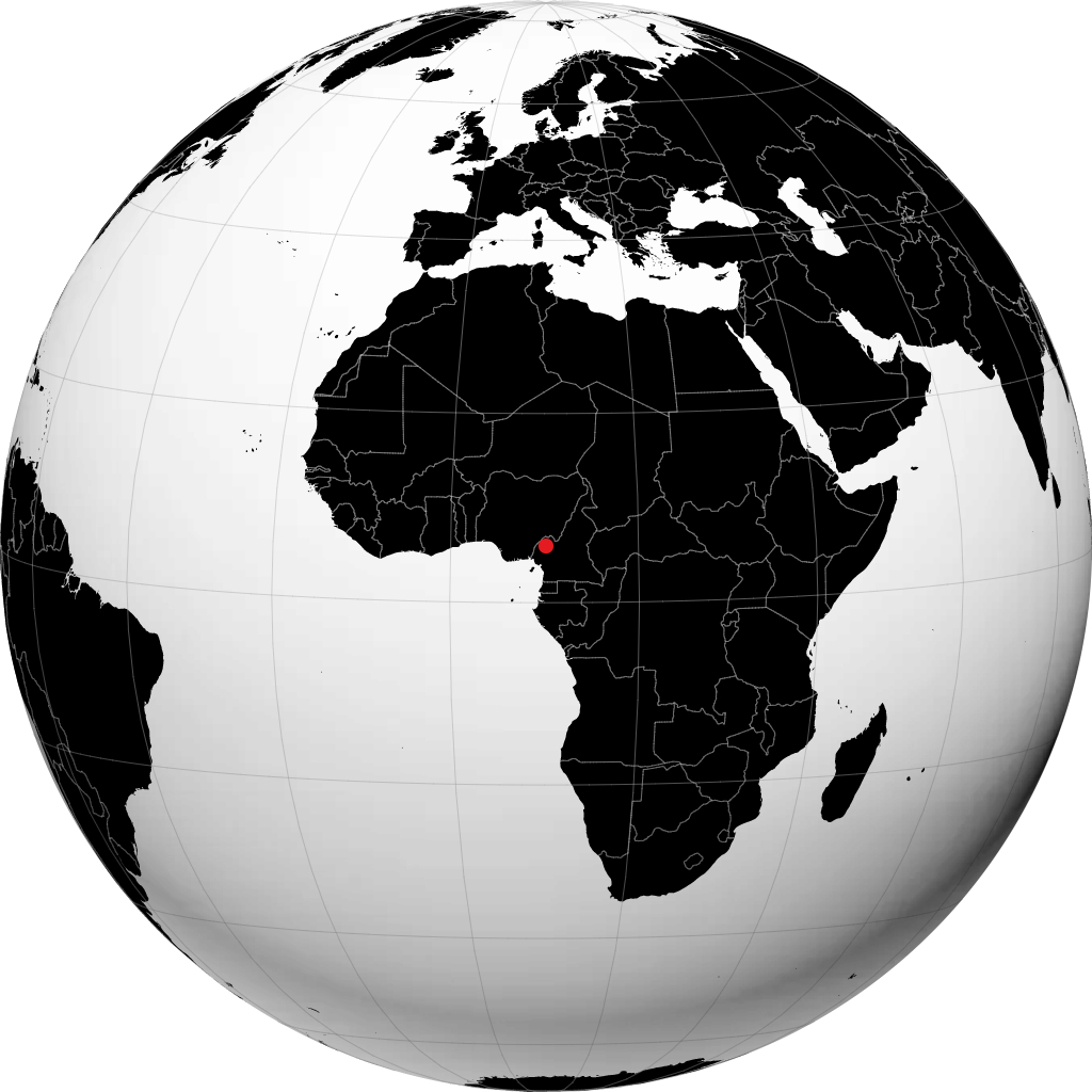 Bamenda no globo