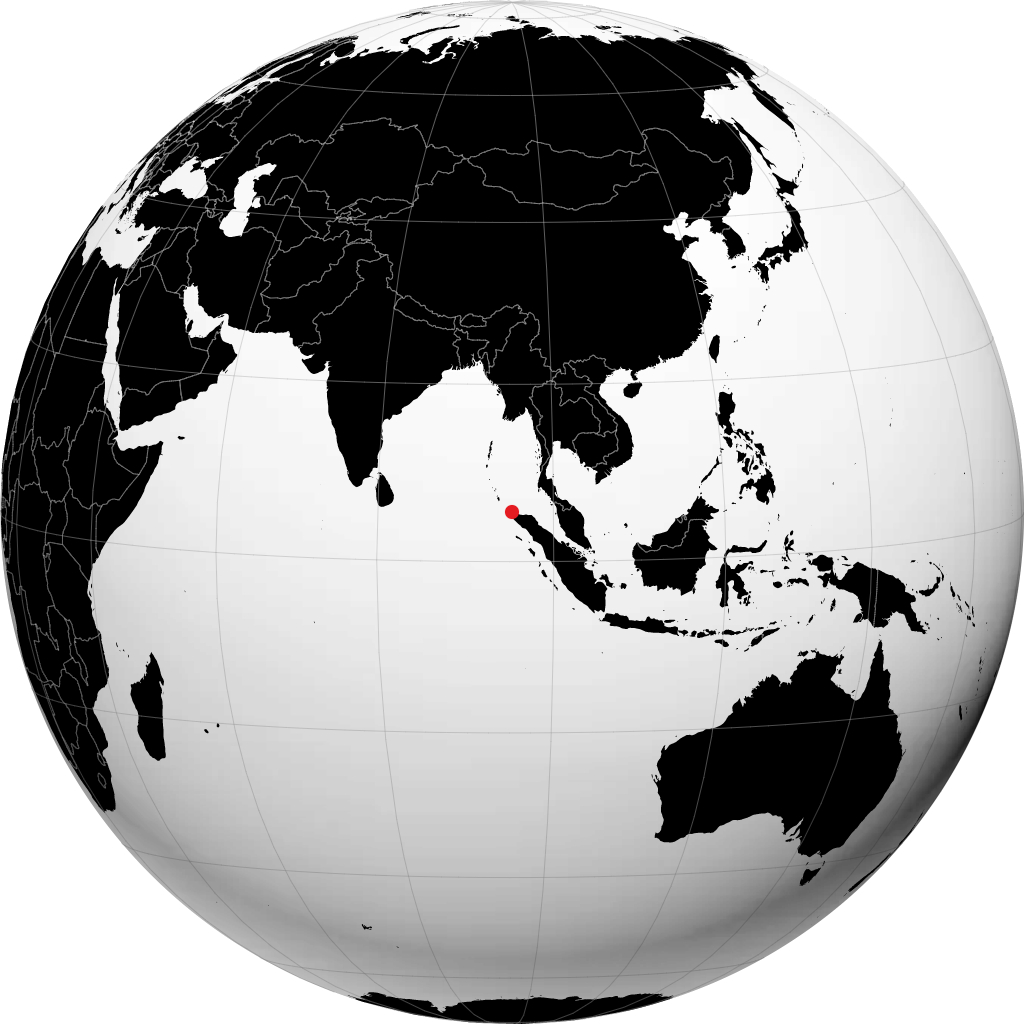 Banda Aceh no globo