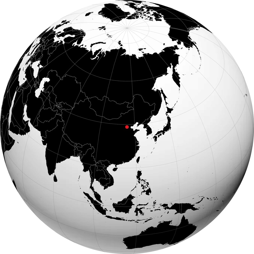 Baoding no globo