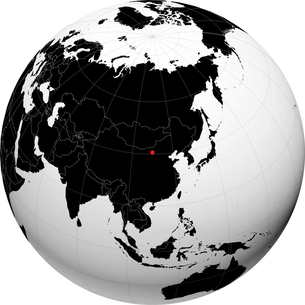 Baotou no globo
