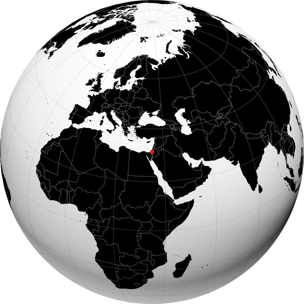 Beersheba no globo