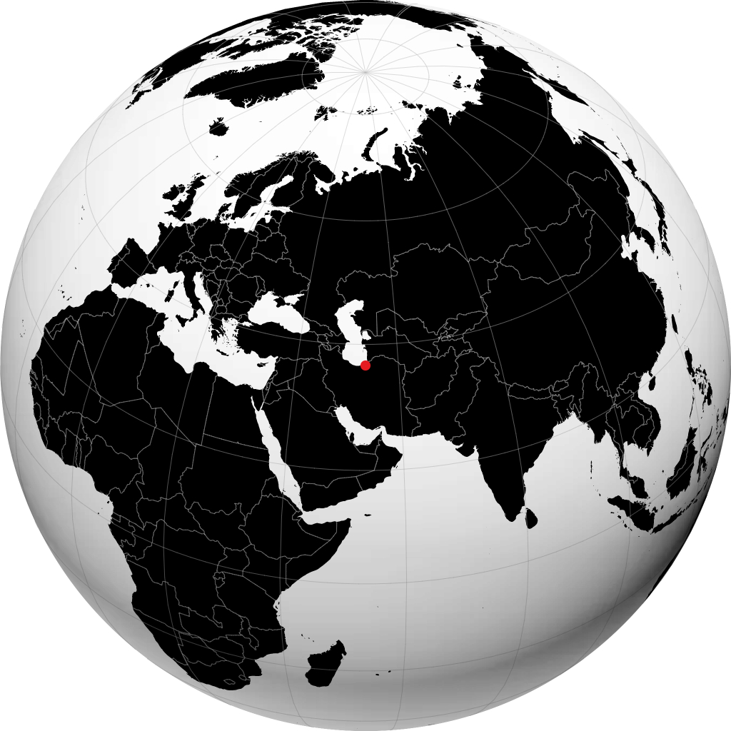 Behshahr no globo