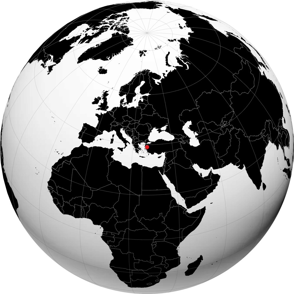 Bergama no globo