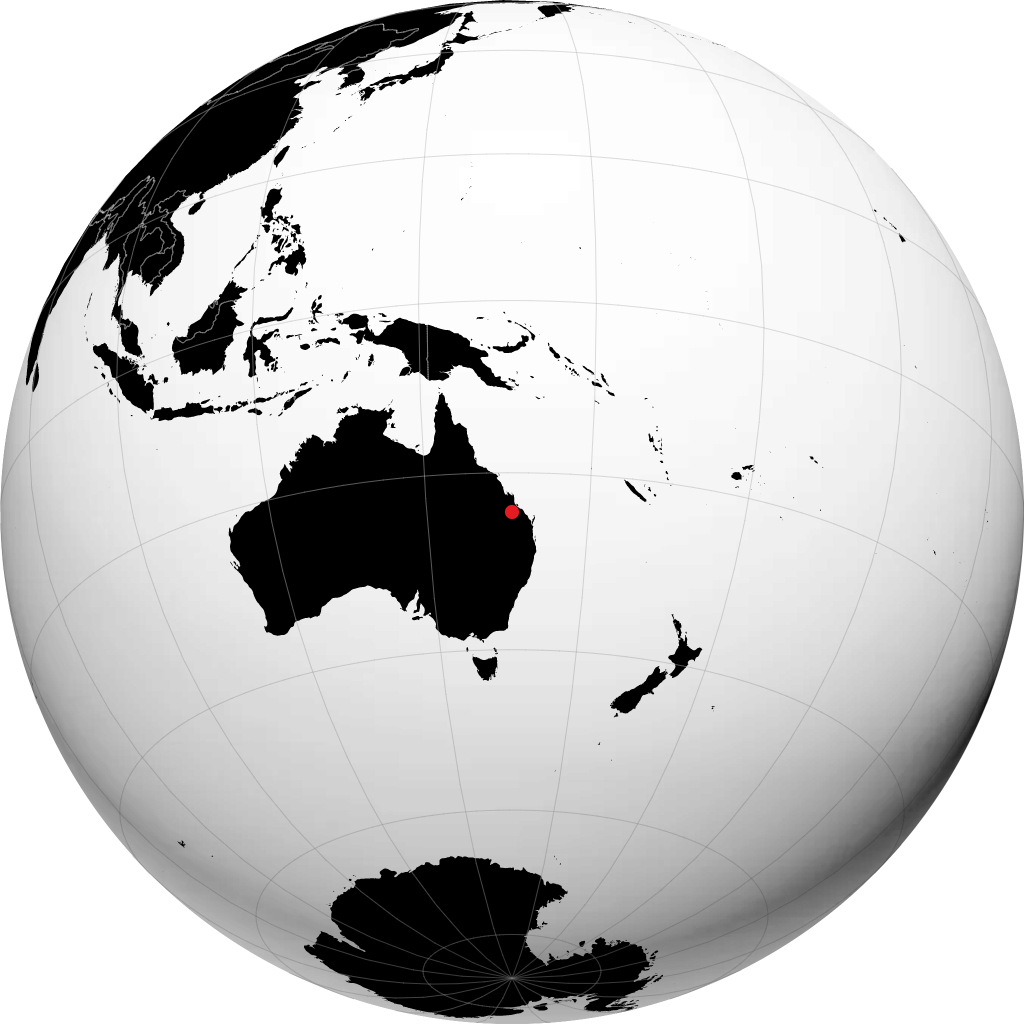 Biloela no globo