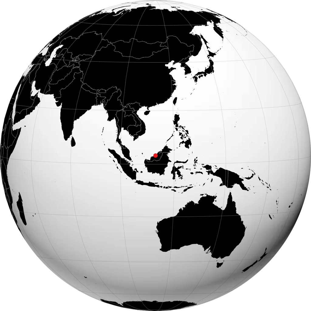 Bintulu no globo
