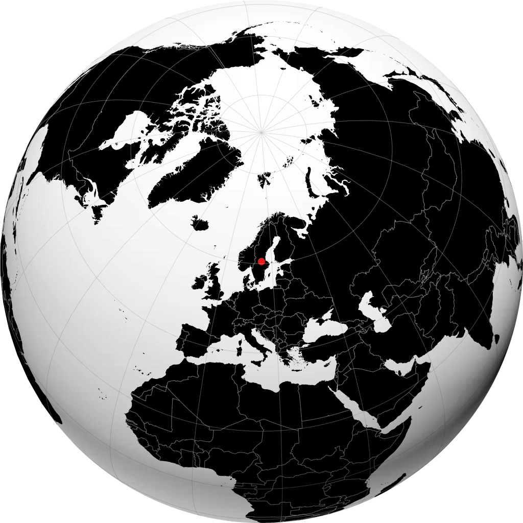 Borlänge no globo