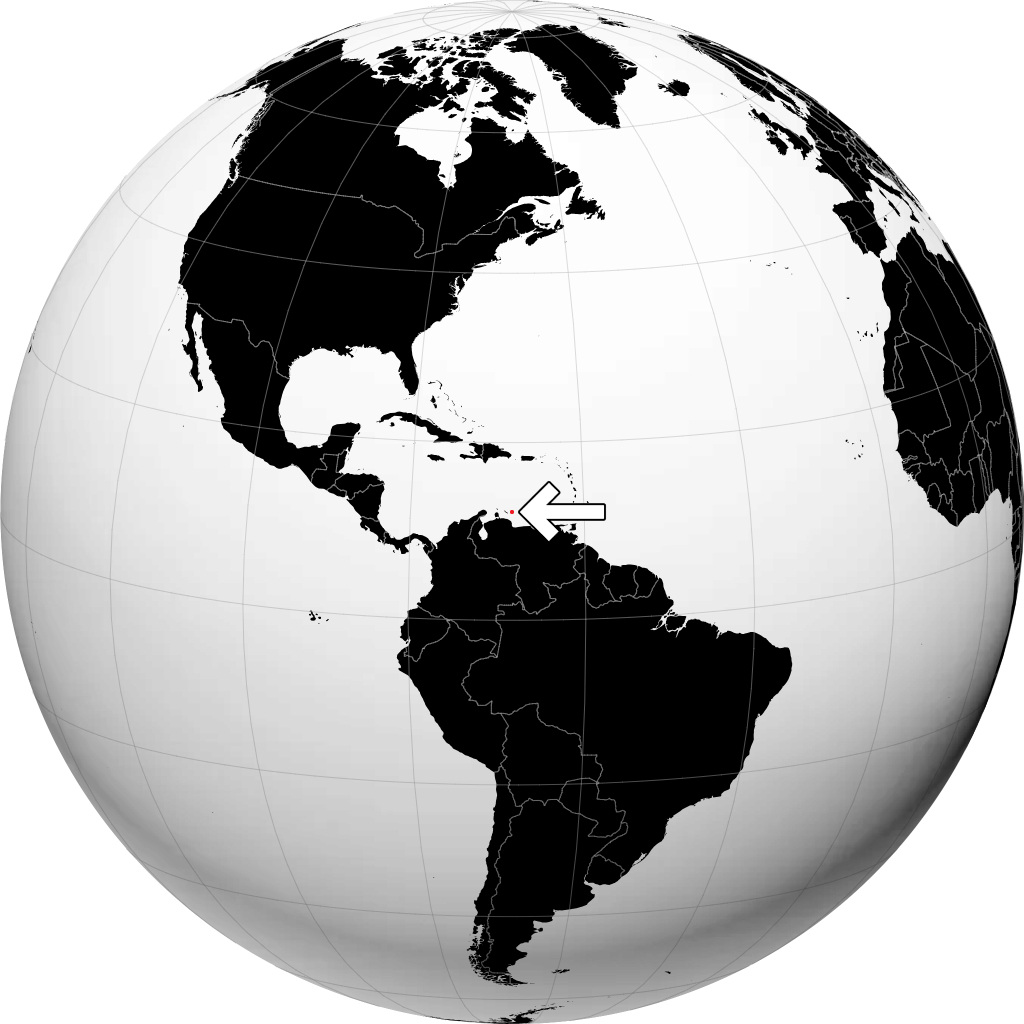 Bonaire, Santo Eustáquio e Saba no globo