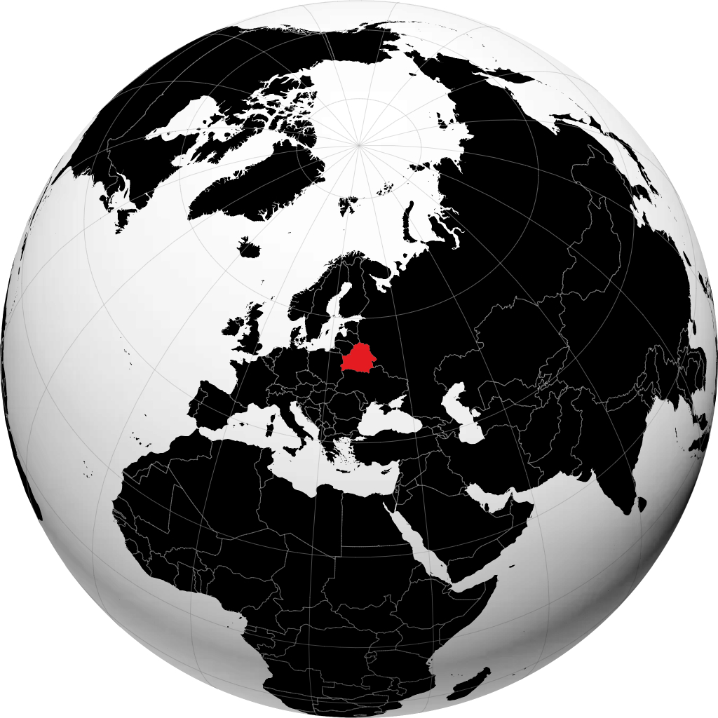 Bielorrússia no globo