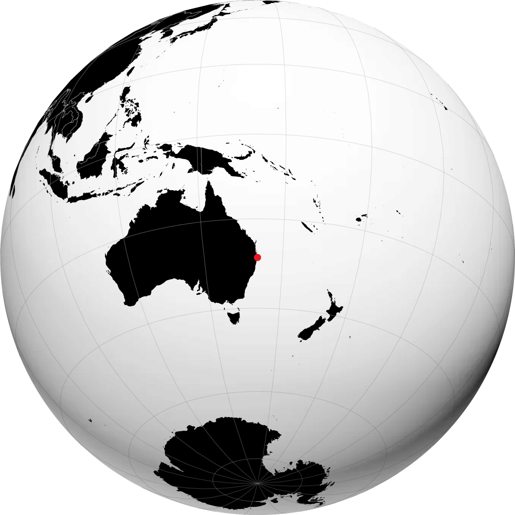 Byron Bay no globo