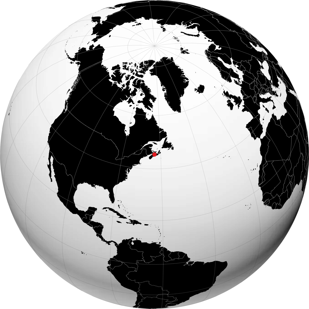 Truro no globo
