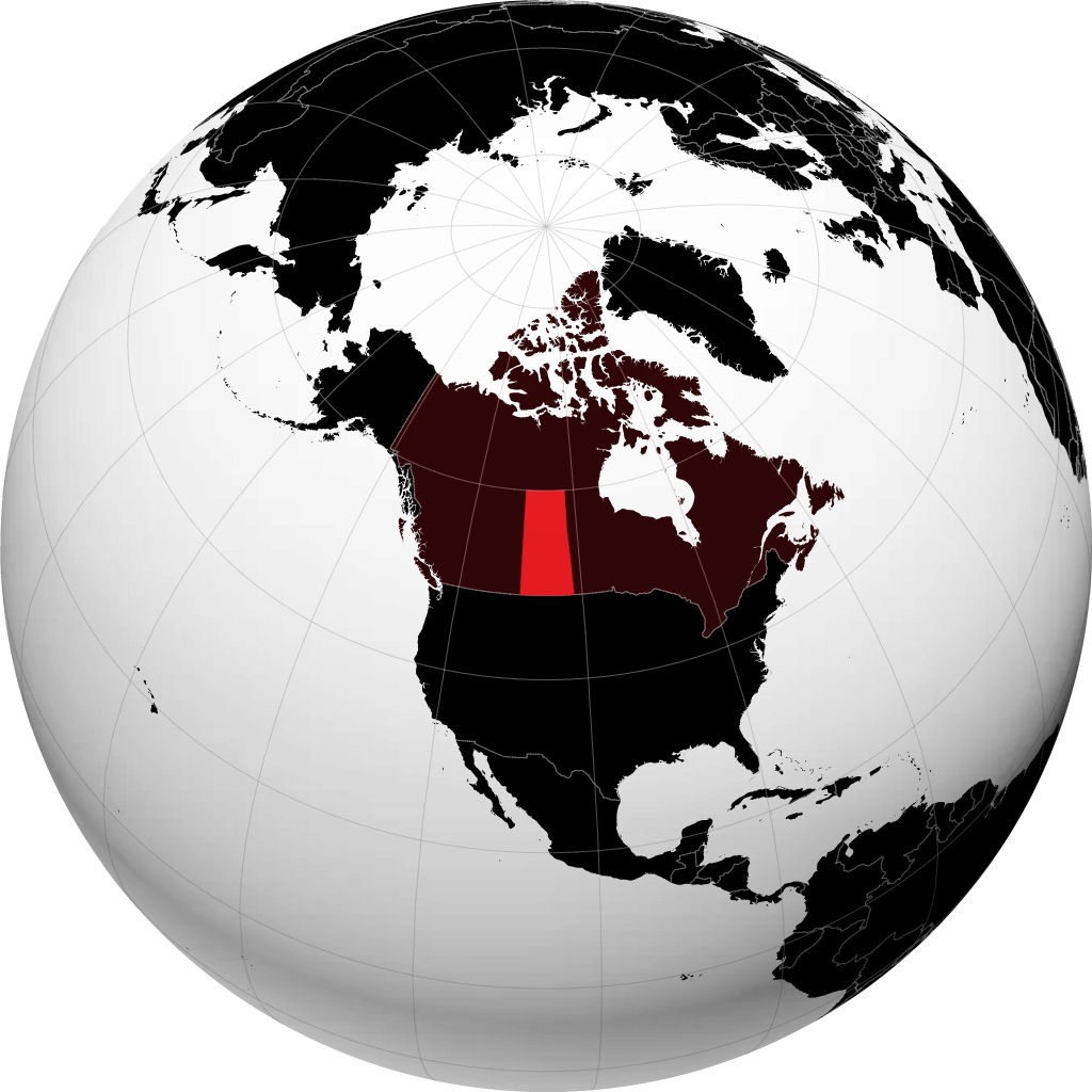 Saskatchewan no globo
