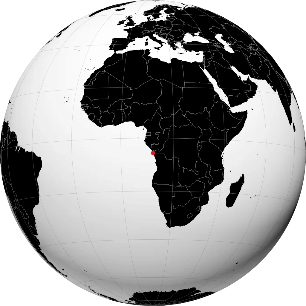 Cabinda no globo