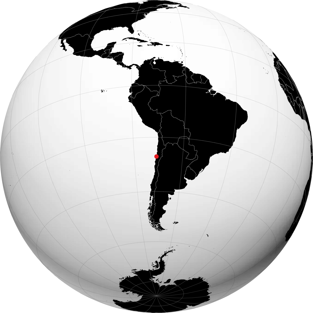 Caldera no globo